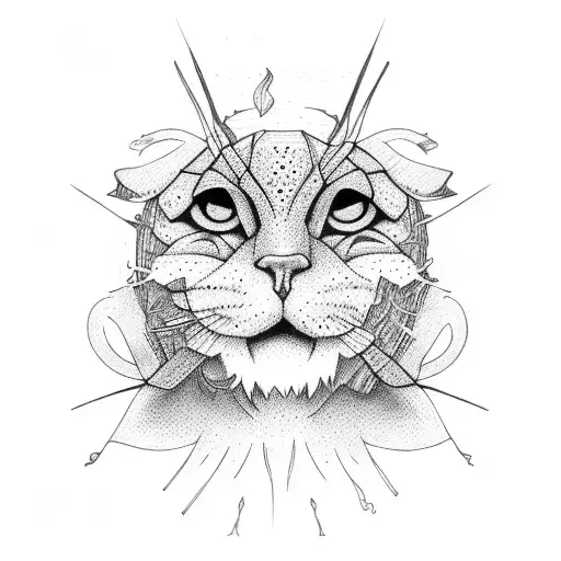 red string tattoo design idea