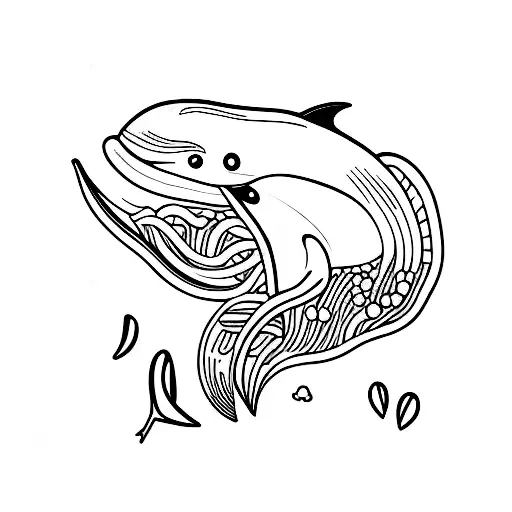 killer whale tattoo design idea
