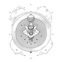 Goodnight from mars mum tattoo design idea