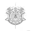 Goodnight from mars mum tattoo design idea