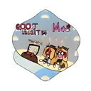 Good night from Mars tattoo design idea