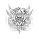 Disco Elysium Volition tattoo design idea