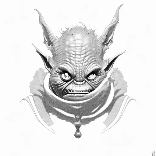 hob goblin tattoo design idea