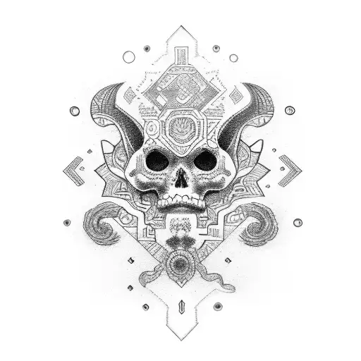 Sol azteca tattoo design idea