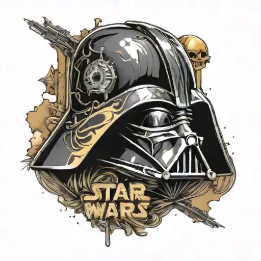 star wars tattoo design idea