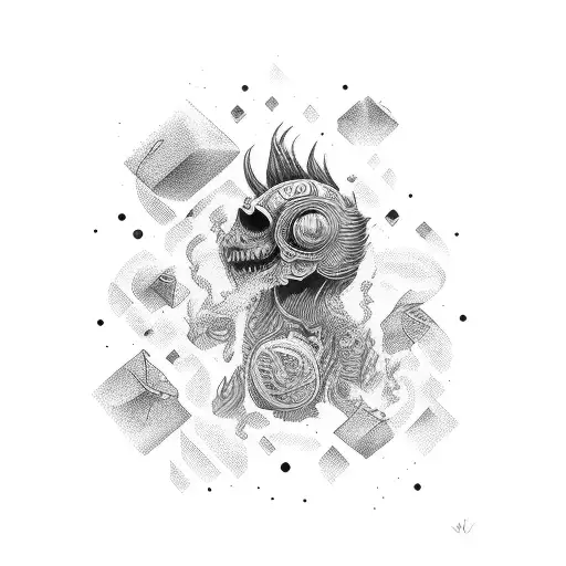 let go of the past and keep moving forward tattoo design idea
