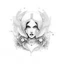 lilith  tattoo design idea