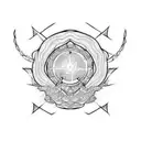 Bacon strip tattoo design idea