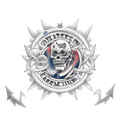 Incorporate the CEO's love for ever that should remain secret into a traditional style tattoo featuring intricate ornaments and hidden symbolism tattoo design idea