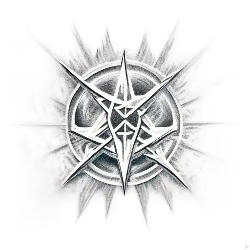 Incorporate elements of Metallica's logo and lyrics from 'Fade to Black' into a new-school style tattoo design tattoo design idea