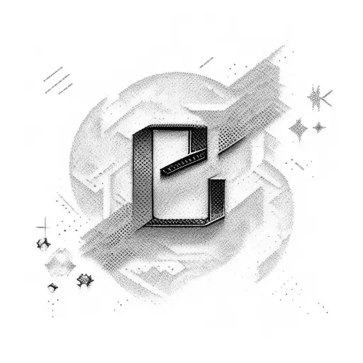 Letter Y mixed with Star Trek logo tattoo design idea