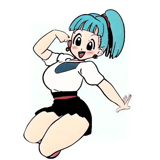 bulma tattoo design idea