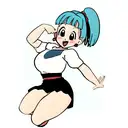 bulma tattoo design idea