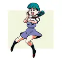 bulma tattoo design idea