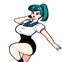 bulma tattoo design idea