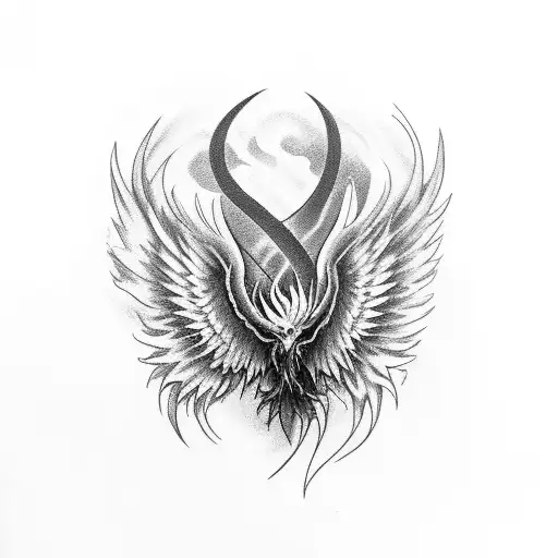 phoenix band from romania portret  tattoo design idea