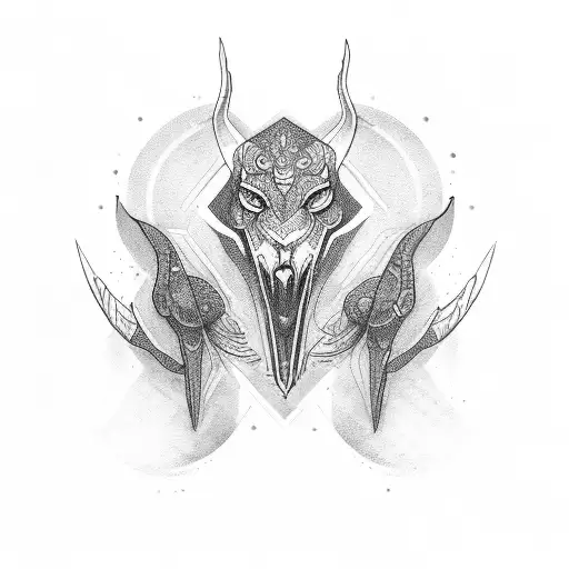 triplet tattoo design idea