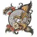 back tattoo design idea