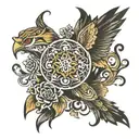 back tattoo design idea