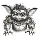gremlins gizmo tattoo design idea