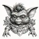 gremlins gizmo tattoo design idea