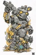 borderlands, halo, fallout, five nights at freddy's, minecraft tattoo design idea