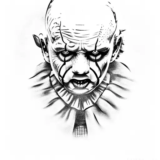 Hannibal Lecter, Pennywise, Freddy Krueger, Jigsaw tattoo design idea