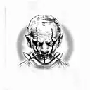 Hannibal Lecter, Pennywise, Freddy Krueger, Jigsaw tattoo design idea