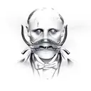 Hannibal Lecter  tattoo design idea