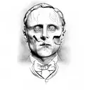 Hannibal Lecter  tattoo design idea