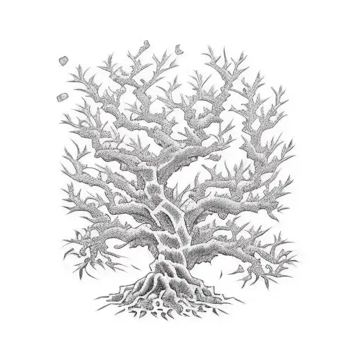 boston red sox, Phoenix, live oak tree tattoo design idea