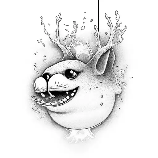 work that shows anxiety and how playing tennis helps to get rid of it, that rackets appear, a tennis court tattoo design idea