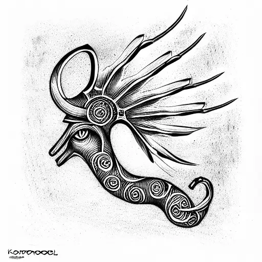 Kokopelli God tattoo design idea