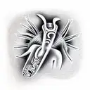 Kokopelli tattoo design idea