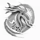 Kokopelli tattoo design idea