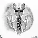 Kokopelli tattoo design idea