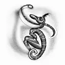 Kokopelli God tattoo design idea