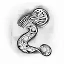 Kokopelli tattoo design idea