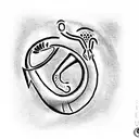 Kokopelli God tattoo design idea