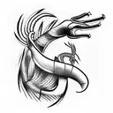 Kokopelli God tattoo design idea