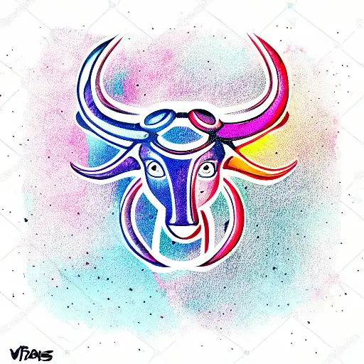 taurus tattoo design idea