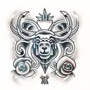 taurus tattoo design idea