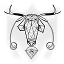taurus tattoo design idea