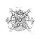 bio-mechanical tattoo design idea