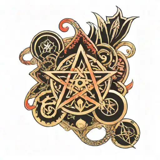 element symbol alchemy symbols tattoo design idea