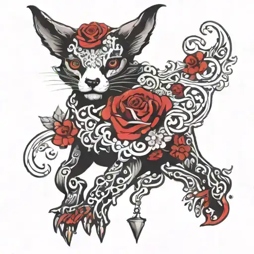 matador gothic style tattoo design idea