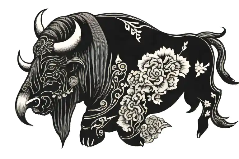 word matador in dead methal style tattoo tattoo design idea