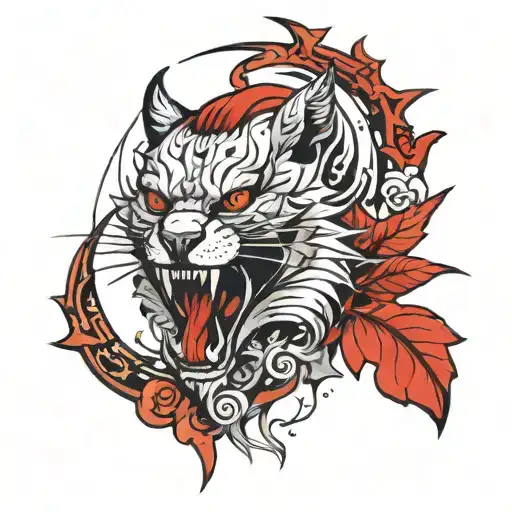 red rising  tattoo design idea