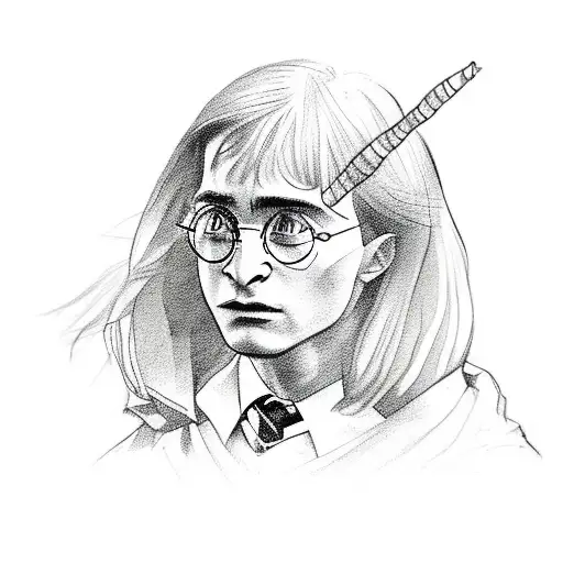 harry potter  tattoo design idea