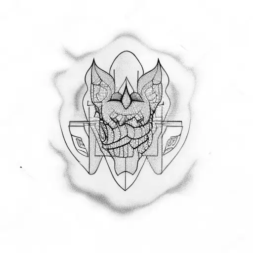 smoke tattoo design idea